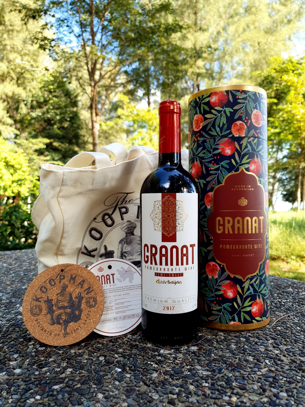 Granat Pomegranate Wine (Gift Set)